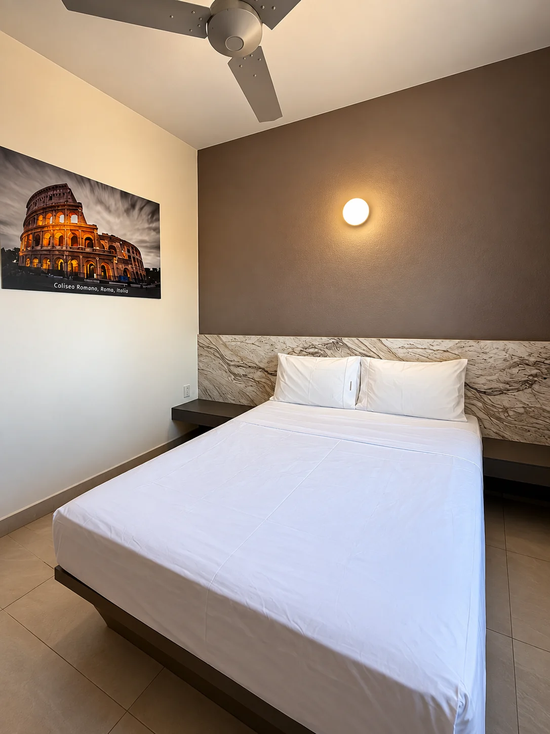 Segunda variante de habitación con una cama